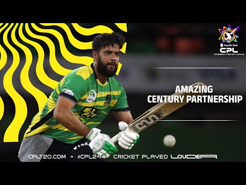 Jamaica Tallawah’s Imad Wasim and Alex Hales SMASH a Massive score! | CPL Memories
