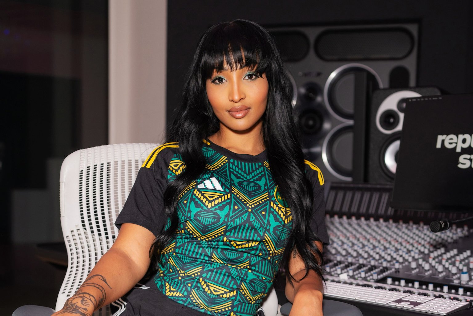 Shenseea Debuts Reggae Boyz’ 2024 Copa America Away Kit
