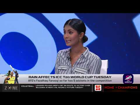 Rain affect ICC T20 World Cup Tuesday | SportsMax Zone