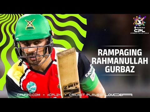 Rampaging  Rahmanullah Gurbaz!