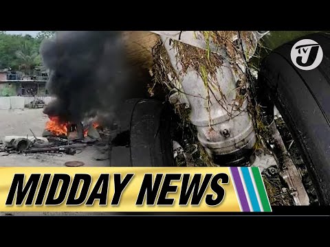 American Airlines Plane Damaged During Landing at NMIA | Dump Residents Protest Shooting