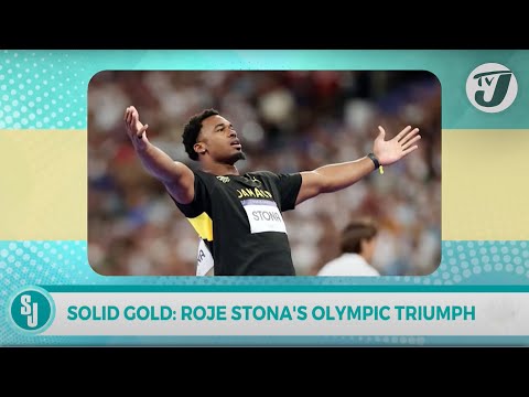 Solid Gold: Roje Stona’s Olympic Triumph | TVJ Smile Jamaica