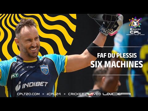 Faf du Plessis – Six machines