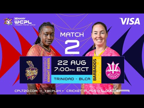 LIVE | Trinbago Knight Riders vs Barbados Royals | WCPL 2024