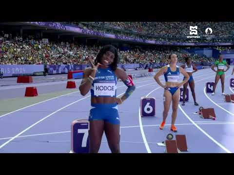 Paris 2024 | BVI’s Hodge secures Women’s 200m semi-final spot through repechage round | SportsMax
