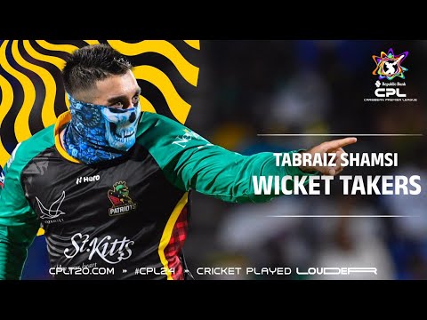Tabraiz Shamsi top CPL wickets