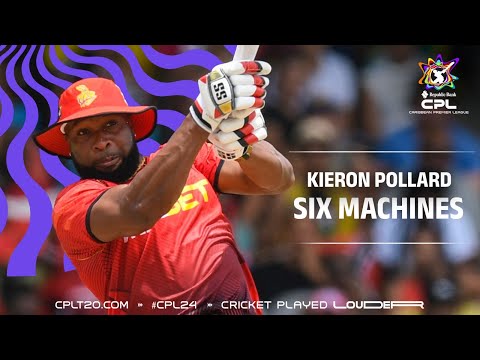 Kieron Pollard – Six machines