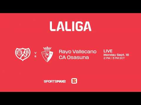 Watch La Liga EA Sports | Matches LIVE | Mon. Sept. 16 | 2PM/ 3PM ECT | on SportsMax2, and SMax App!