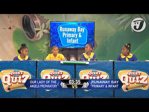 Our Lady of the Angels Preparatory vs Runaway Bay Primary & Infant | TVJ Quest for Quiz 2024