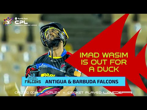 Imad Wasim’s 10-BALL DUCK | CPL 2024