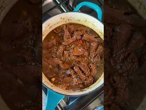Stewed Beef With Red Beans | CaribbeanPot.com