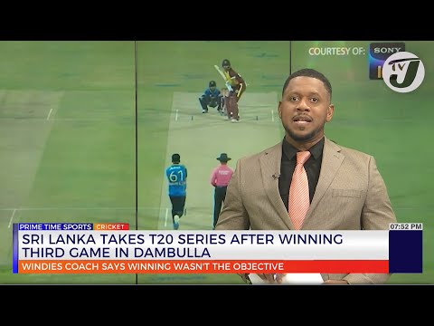 Sri Lanka Takes T20 Series after Winning 3rd Game in Dambulla