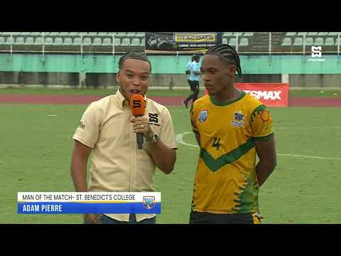 St. Benedict’s Adam Pierre is the ‘Man of the Match’ vs Presentation College | SSFL 2024 | SportsMax