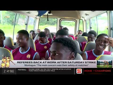 Referee back at work after Saturday strike | SportsMax Zone