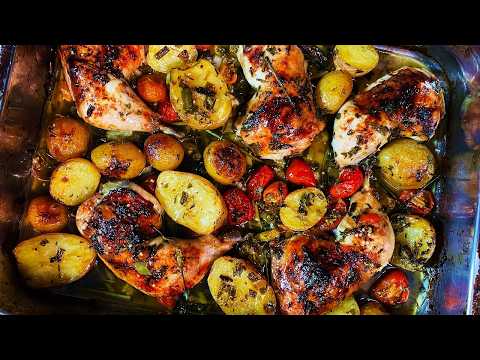 Baked Chicken With Potatoes | CaribbeanPot.com