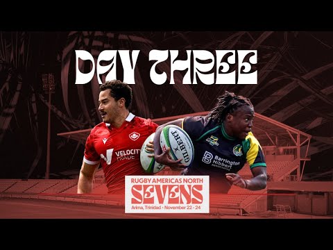 🔴 LIVE! Day 3 – Rugby Americas North 2024 Sevens Tournament | SportsMax TV