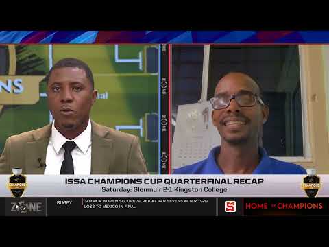 Glenmuir defeat Kingston College 2 goals to nil in ISSA Champions Cup quarterfinal | SportsMax Zone
