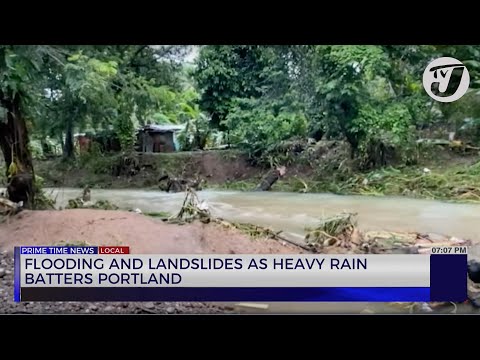 Flooding and Landslides as Heavy Rain Batters Portland | TVJ News