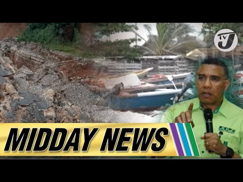 Tropical Storm Warning for Jamaica | Residents Blame Neglect for Landslide