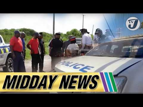 Theft at School in Manchester | Landslide at Junction in St. Mary #tvjmiddaynews