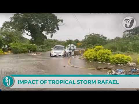 Impact of Tripical Storm Rafael | TVJ Smile Jamaica