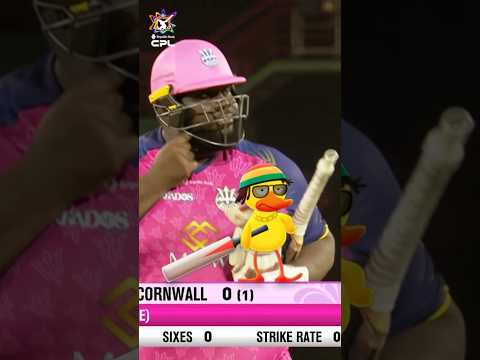 Oh no 😟 Rahkeem Cornwall is run out on the first ball 😱