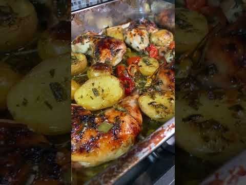 Baked Chicken With Potatoes