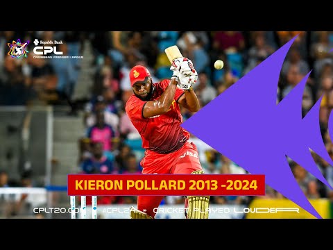 The POWER of Kieron Pollard is a joy to watch | CPL