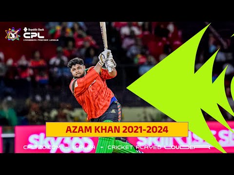 Azam Khan CARNAGE in the Caribbean | CPL