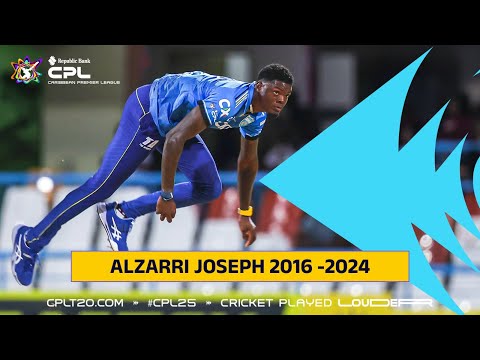 Alzarri Joseph taking wickets for FUN!