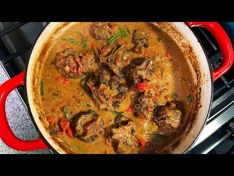 Classic Brown Stew Oxtail | CaribbeanPot.com