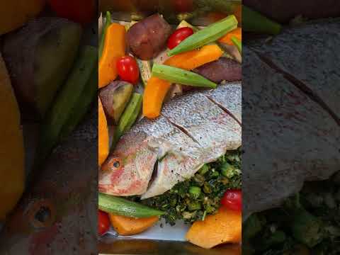 Grilled Snapper #shorts | CaribbeanPot.com