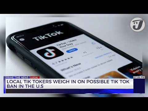Tik Tokers Weigh in on Possible Tik Tok Ban in the U.S | TVJ News