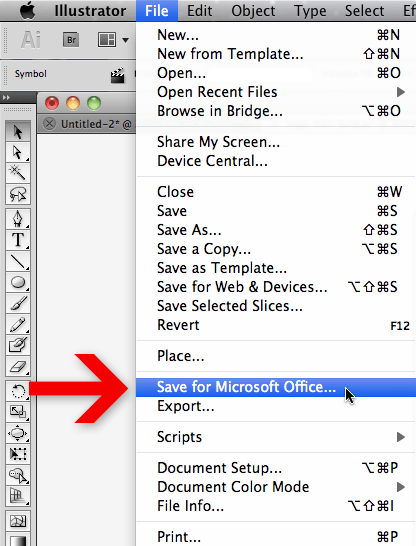 Adobe Illustrator Logo Conversion For Microsoft Office Applications