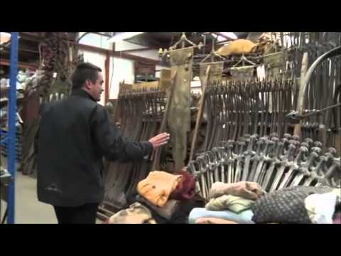 Props created through 3D printing for TheHobbit