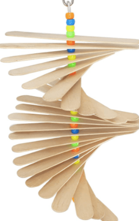 wooden popsicle stick toy
