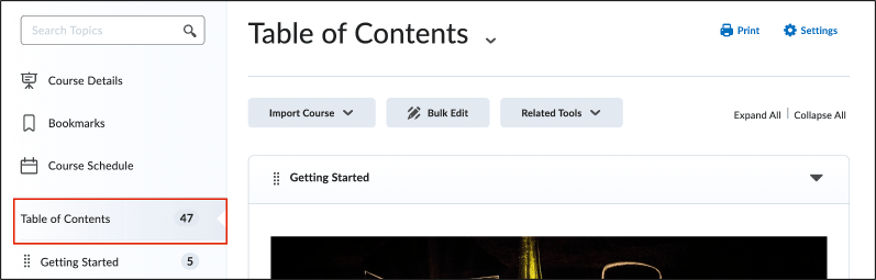 Viewing Course Content Statistics Instructor Support - Dark Designs - Modern Retina Collection