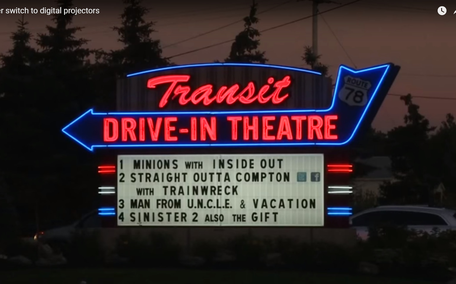 Oct. 21: Transit Drive In, Lockport NY | Carload
