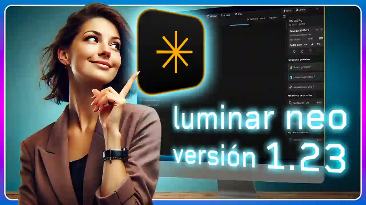 ⭐ Luminar Neo 1.23: ¡Por fin fusión de capas! 👌