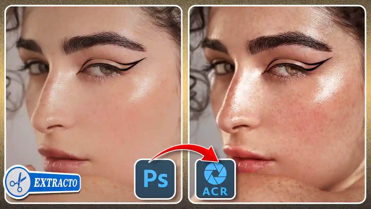 💡 Retoque de retrato con Photoshop/Camera Raw👌