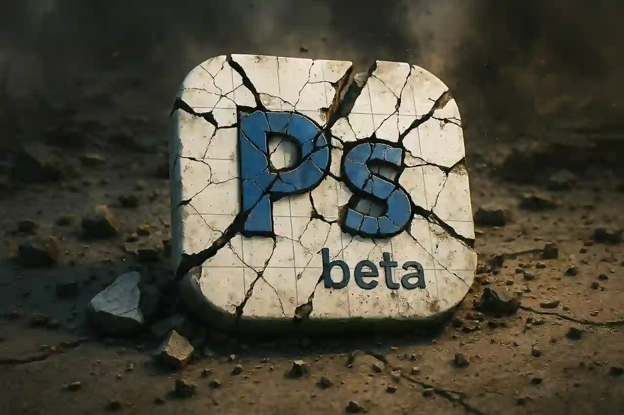 Fallos en PS beta: Error de programa al guardar y filtros paramétricos