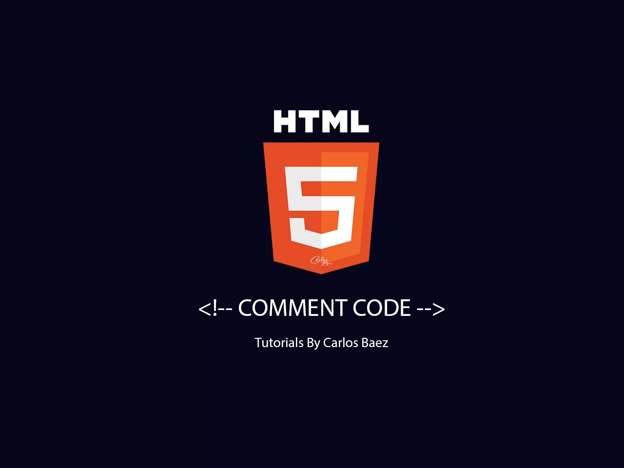 Mastering The HTML5 Comment Tag <!-- -->