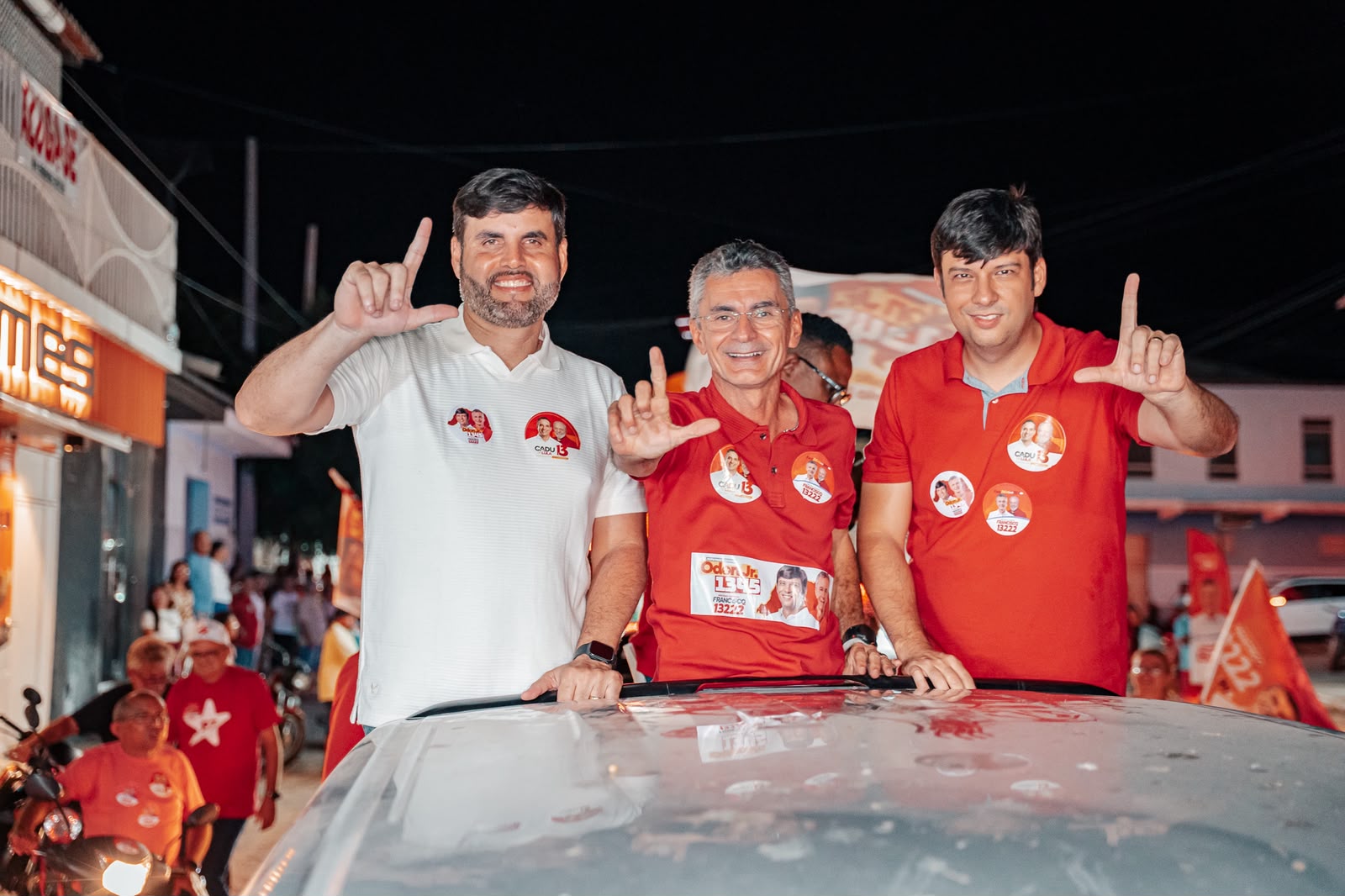 Leia mais sobre o artigo Em parceria política, Francisco do PT e Odon Jr iniciam campanha no Seridó pelas ruas de Parelhas e Currais Novos