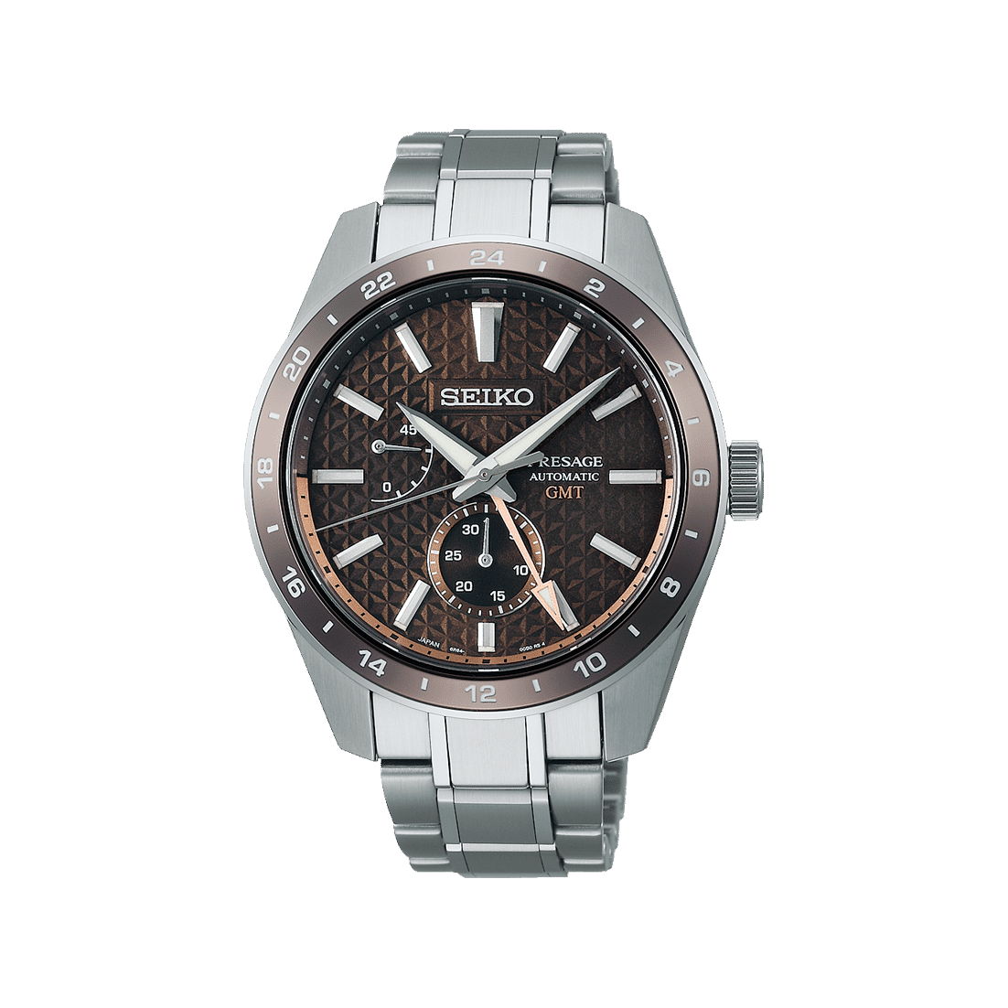Seiko Presage Sharp Edged GMT - SPB225J1 | Carlsen Ur