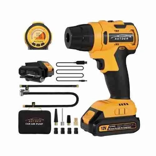 AUTDER Tire Inflator Air Compressor