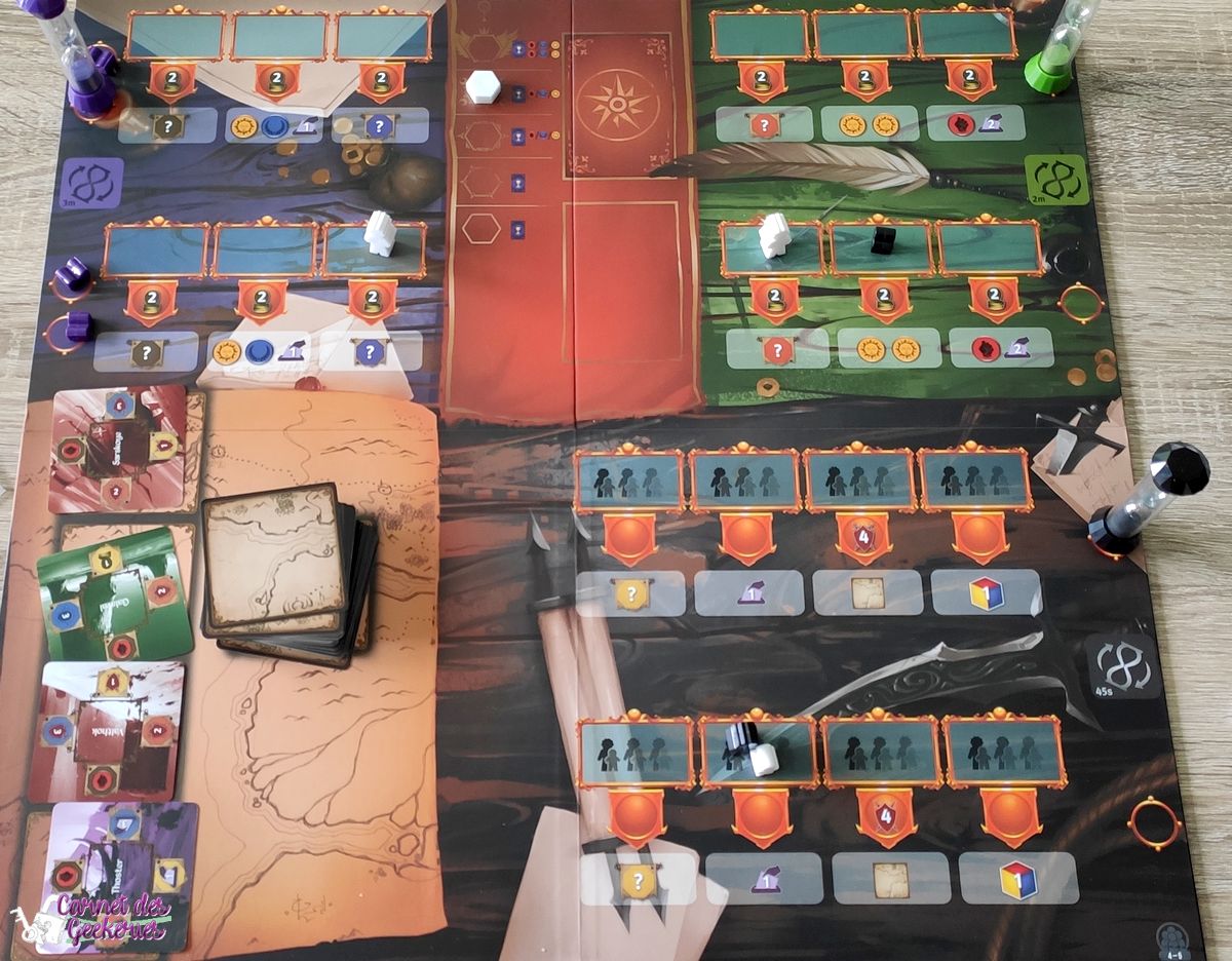 Matagot Pendulum - Gioco Da Tavolo Strategico In Tempo Reale | 1-5 Giocatori | Gestione Del Tempo E Lavoratori | Edizione Multicolore MATPEN001845 - 4