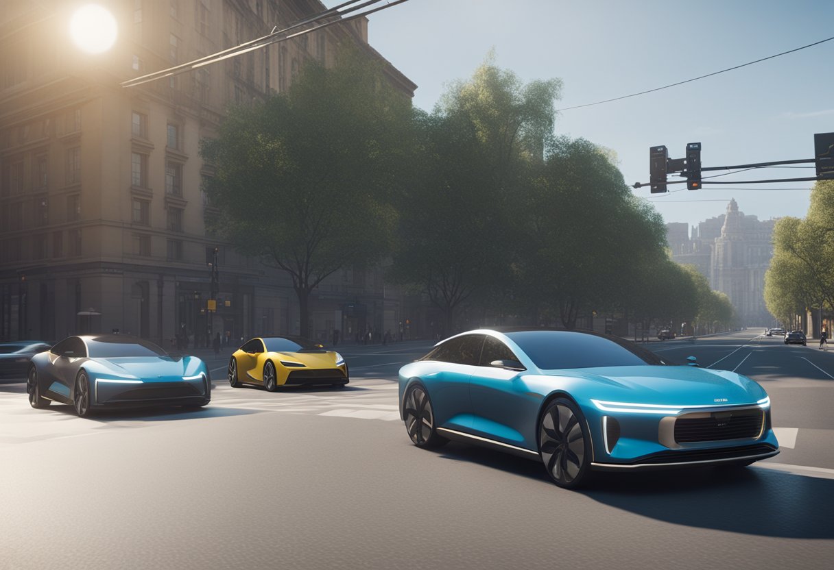 AI directs autonomous vehicles to avoid collisions, reduce emissions, and optimize fuel efficiency. It analyzes traffic patterns and road conditions to ensure safe and eco-friendly driving