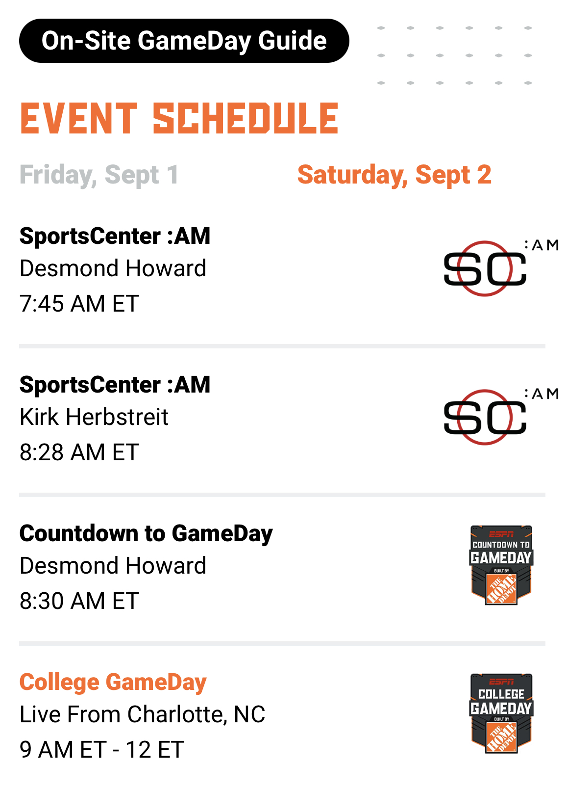 Everything You Need To Know About Attending College GameDay Carolina IMG 2814 
