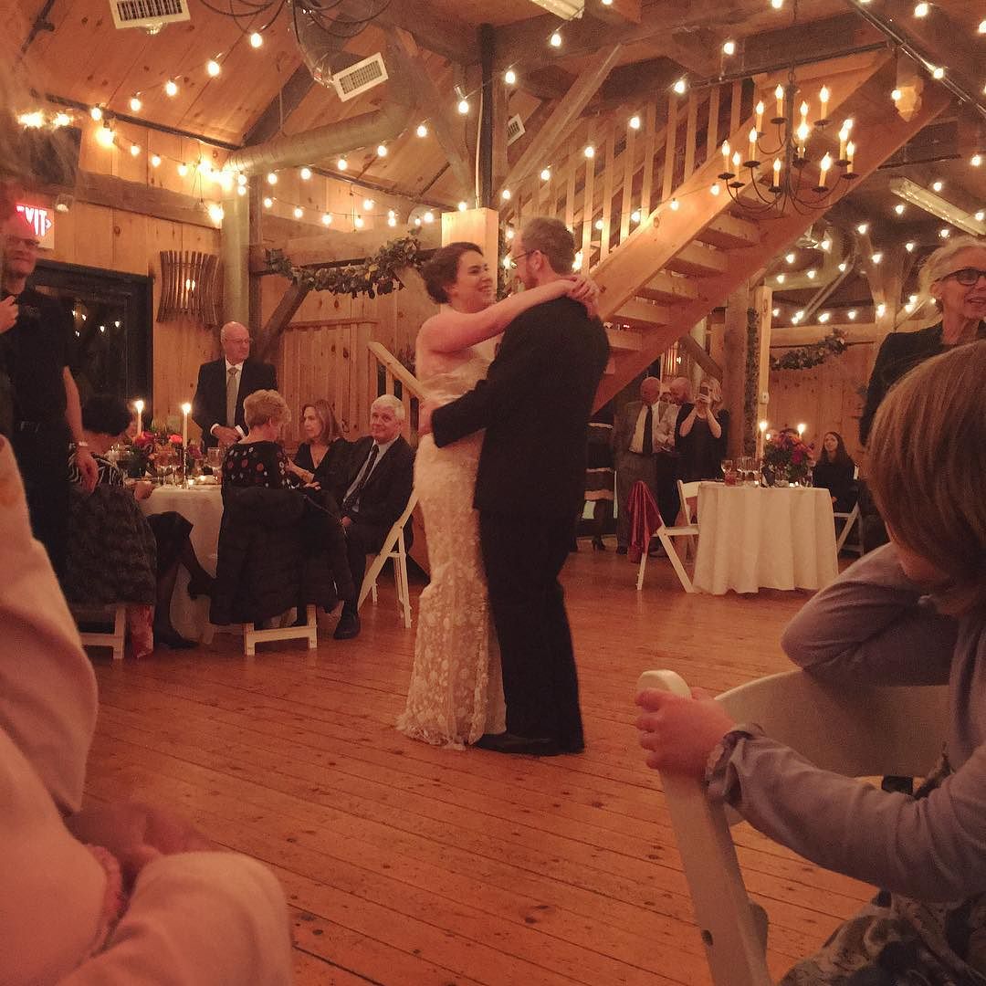 Bride & groom.