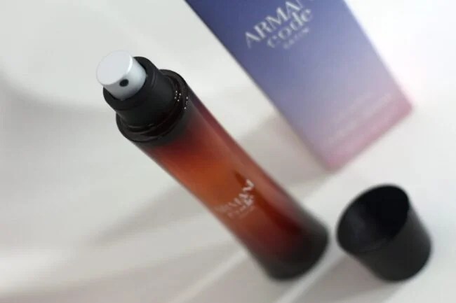 armani code satin resenha